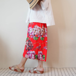 FLOWER PRINT trousers 第3張的照片