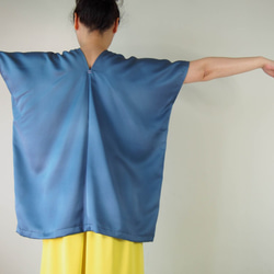 OKINAWA TOP  -upcycled from unused  KIMONO 第7張的照片