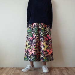 在庫ございます！『再販×27』きまぐれコレクション　-クレイジーな織り模様のガウチョパンツ 2枚目の画像