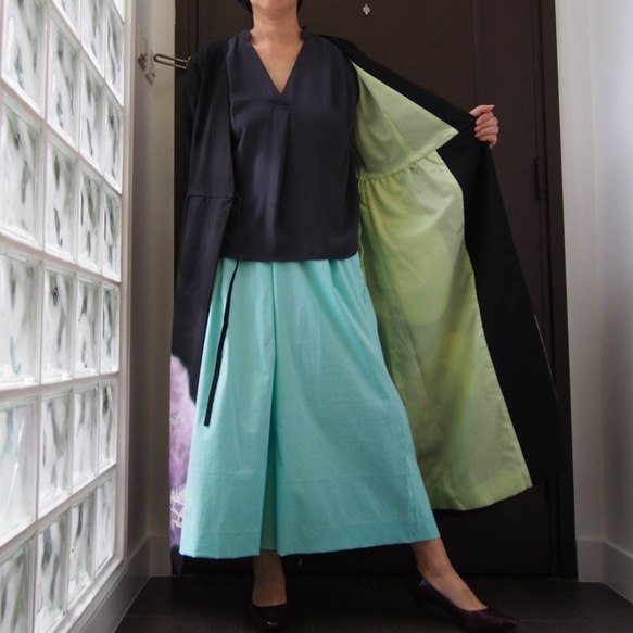 出售KIMONO裹著Dress&#39;n外套2路Kashukuruwanpi使用Tomesode 第3張的照片