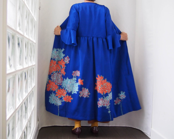SOLD KIMONO Wrapped Dress&#39;n Coat - 2Way dress coat using kim 第1張的照片
