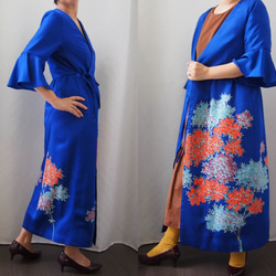 SOLD KIMONO Wrapped Dress&#39;n Coat - 2Way dress coat using kim 第2張的照片