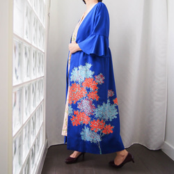 SOLD KIMONO Wrapped Dress&#39;n Coat - 2Way dress coat using kim 第10張的照片