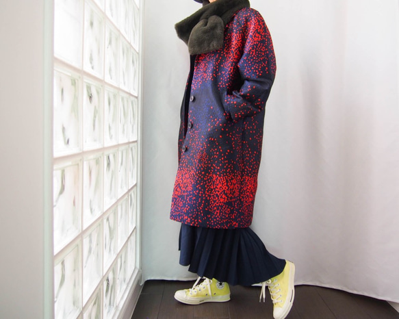 &lt;定制&gt;冬季新Kimagure系列-超大外套可穿在超輕羽絨“免費送貨” 第2張的照片