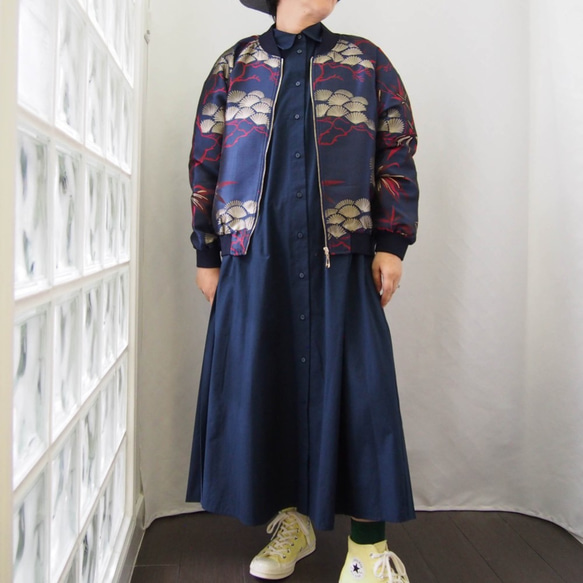 &lt;訂製&gt; 歌舞伎夾克 - 和服式編織圖案束腰衫 有 2 種尺寸和 2 種顏色可供選擇 第2張的照片