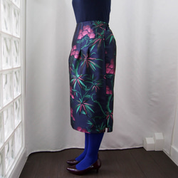 在庫ございます！ KABUKI SKIRT　-キモノチックな織り柄のスカート　ちょっとデザイン違いのセミタイト 10枚目の画像