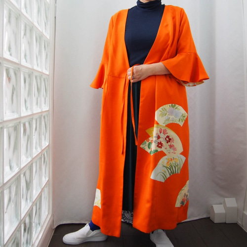 KIMONO Wrapped Dress 