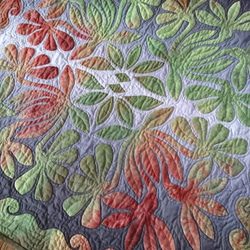 ナウパカが踊るぷっくりかわいいハワイアンキルト その他インテリア