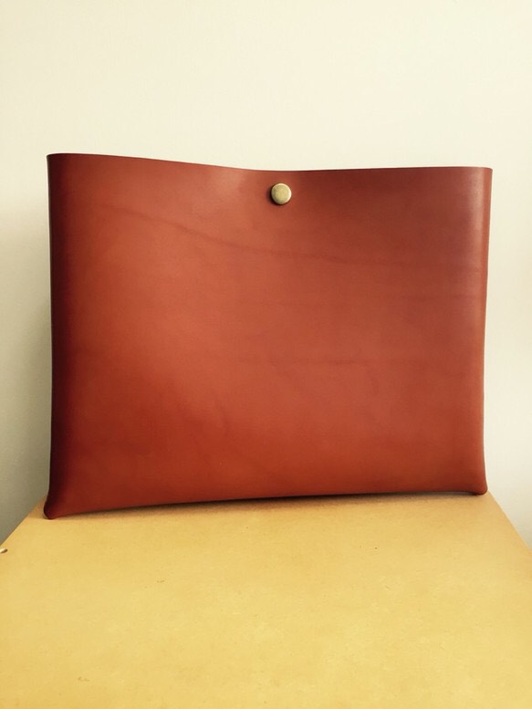 栃木レザーB5ファイル brownie