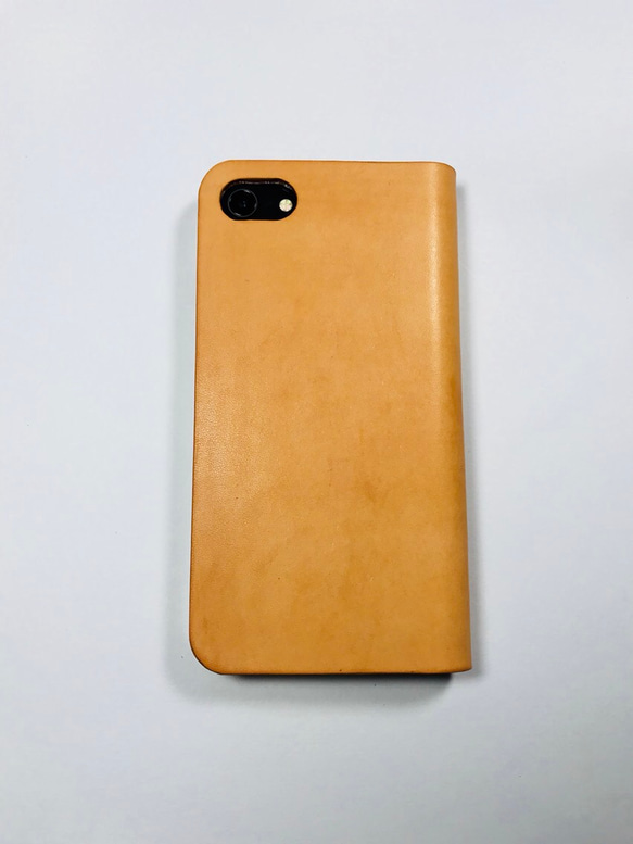 Leather iphone6,6s case camel JAPAN made 第4張的照片