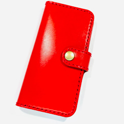 栃木レザーiPhone各種ケース⑥ AKA (新型iPhone15対応可,刻印無料) 3枚目の画像