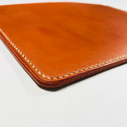 栃木レザーiPad miniケース横型 brownie（新型iPad mini対応可） 5枚目の画像