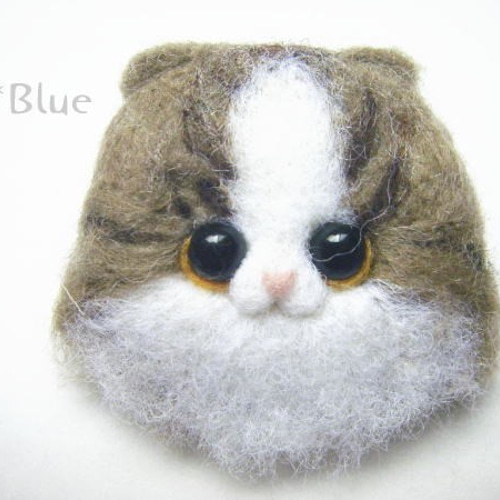 M様ご依頼品/羊毛フェルト＊ミルちゃん＆ミロちゃん 羊毛フェルト A 