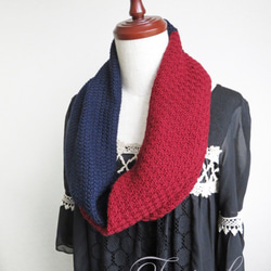 【日本製メリノウール100％】colors_long snood　Tricolor 【日本国内送料無料】 7枚目の画像