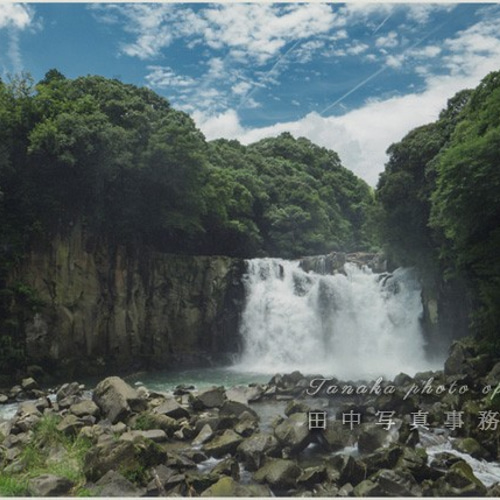 中村左洲　 滝の風景 中村左洲 滝の風景 中村左洲 滝の風景