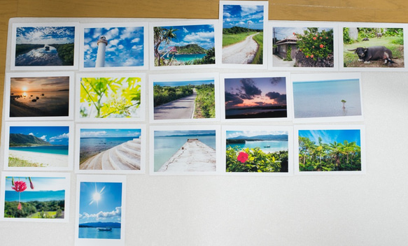 Lサイズの写真・沖縄の風景色々25枚セット(L004) 1枚目の画像