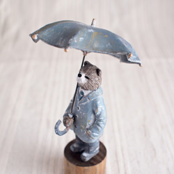 雨を仰ぐ（塑像） 5枚目の画像