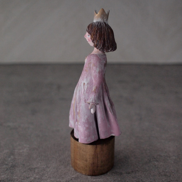小さなお姫様 - 塑像 5枚目の画像