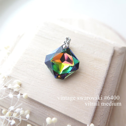 Vintage Swarovski＊Art6400＊コメットアイ＊VM＊パーツ 1枚目の画像