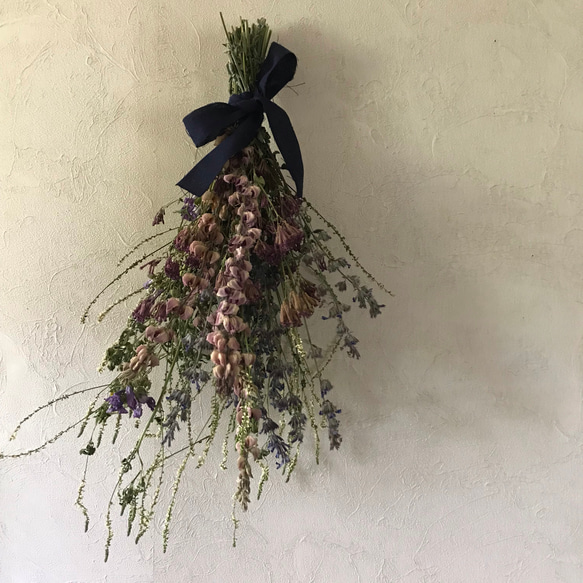 ルピナスパープルスワッグ ドライフラワー Eden 通販 7679271｜Creema