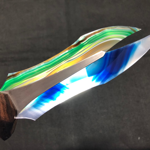 青と緑のメノウナイフ その他アート 虹樹のカケラ 通販 7744745 青と緑のメノウナイフ その他アート 虹樹のカケラ 通販 7744745