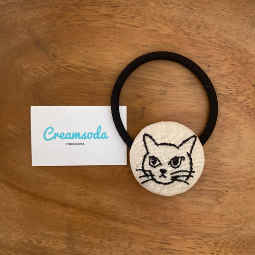 ヘアゴム No.227 ヘアゴム 星の軌道 ホログラム クリア ドーム ヘアポニー