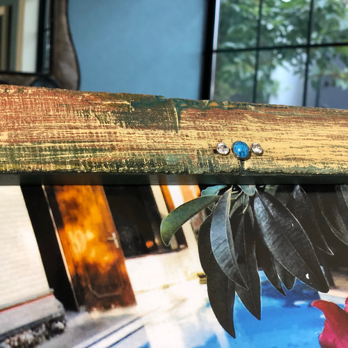 ☆エイジング加工の アンティーク風 額縁☆A4サイズ フォト