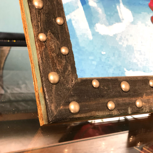 アンティーク額縁　古材　エイジング加工 アンティーク額縁 古材 エイジング加工 アンティークフレームの