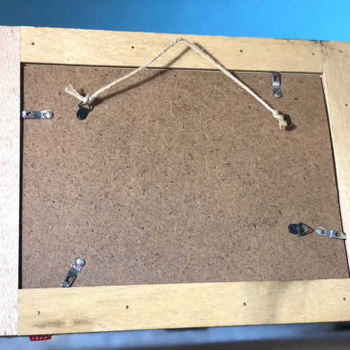 ☆エイジング加工の アンティーク風 額縁☆A4サイズ フォト