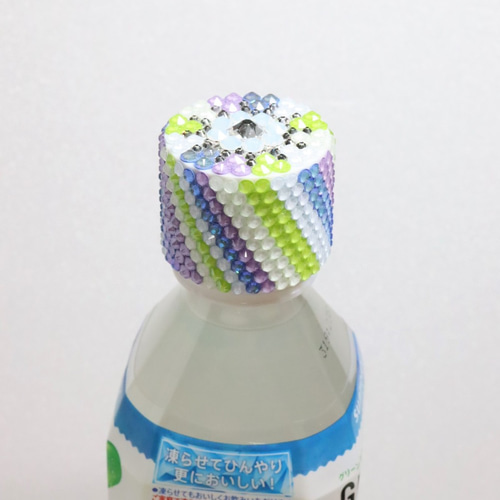 素敵なプラ樹脂製ボトルキャップ☆3個まとめて☆未使用保管