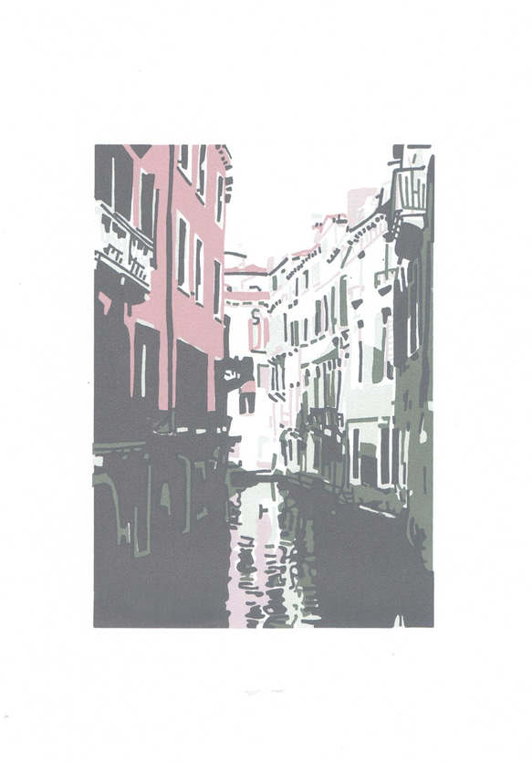 シルクスクリーン版画／85　ヴェネツィア１２ 1枚目の画像