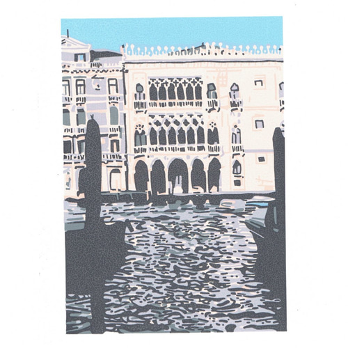 シルクスクリーン版画／99 ヴェネツィア28 版画 紋谷幹男 通販