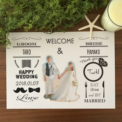 フォトブース　タペストリ　結婚式 フォトブース タペストリー ウェルカムスペース 結婚式 背景
