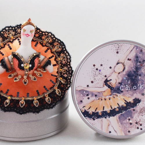 mm様オーダー パキータのブローチ チャームつき その他人形 chokon  