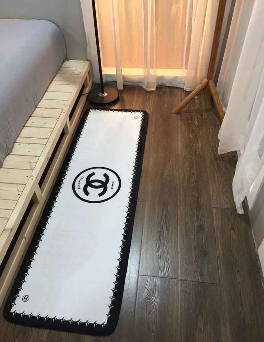CHANEL　シャネルカメリアデザイン　ラグ　マット　198cm×173cm シャネル chanel)（カーペット、ラグ）｜カーペット、ラグ