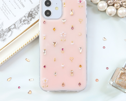 キラキラビジュー ✴︎ストーン スマホケース iPhoneケース キラキラビジュー ✴︎ストーン スマホケース iPhoneケース
