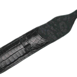 クロコダイル ペンケース　ブラック 3枚目の画像