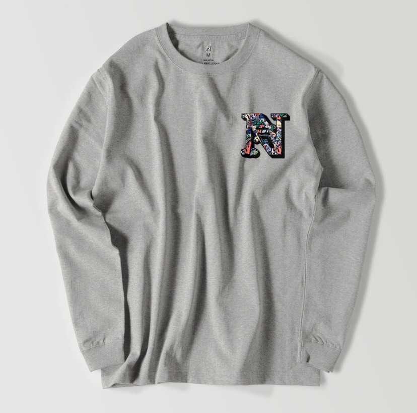 LOGO N ロングスリーブTシャツ