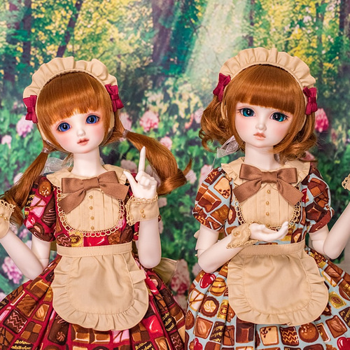 SD/DSD兼用][SDドール服][DearSDドール服]午後3時の甘い夢ワンピース