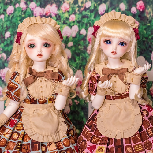 SD/DSD兼用][SDドール服][DearSDドール服]午後3時の甘い夢ワンピース