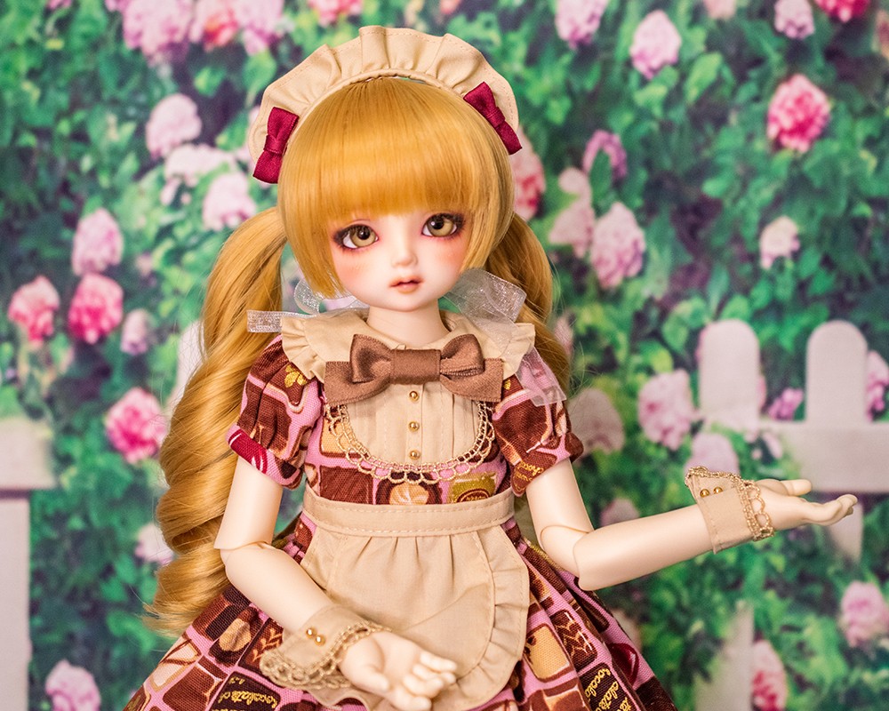 SDMドール服]午後3時の甘い夢ワンピースセット(3色展開) その他人形