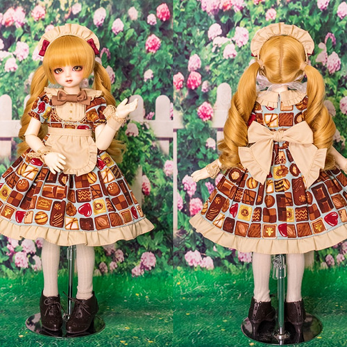 SDMドール服]午後3時の甘い夢ワンピースセット(3色展開) その他