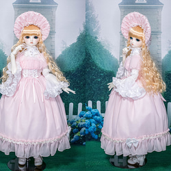 [SD]魔法の夜の舞踏会ドレスセット(ピンク) 2枚目の画像