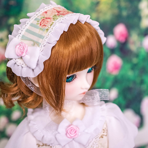 SDドール服]シュガーリーローズガーデンワンピースセット(3色展開