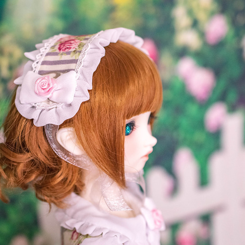 SDドール服]シュガーリーローズガーデンワンピースセット(3色展開