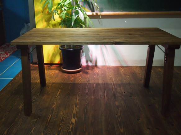 ★letscook1★ テーブル サイズオーダー品 送料込 NAYA-Table ヴィンテージダイニングテーブル サイズ