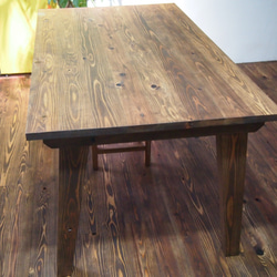 送料込　NAYA-Table　ヴィンテージダイニングテーブル　サイズオーダー可　欧米の納屋にあるようなテーブル 10枚目の画像