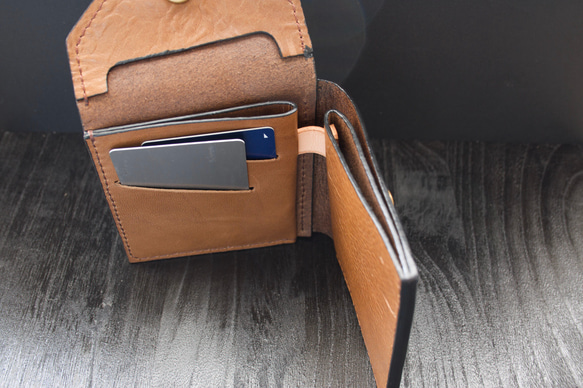 二つ折り財布　コインケース 