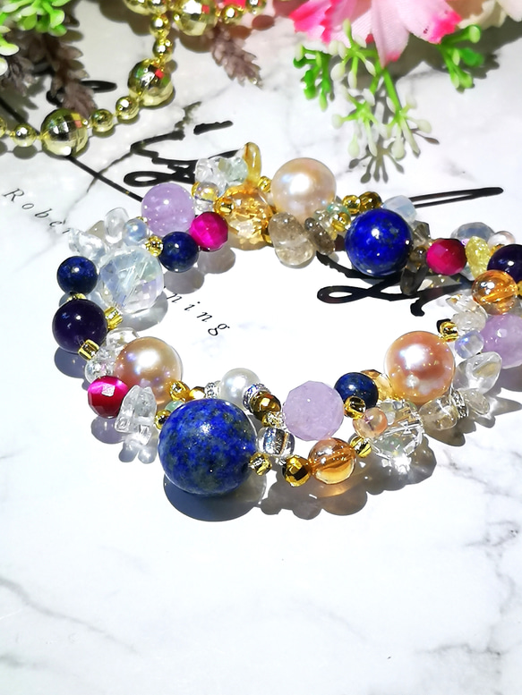 ラピスラズリ大珠♕sunjewelry 1枚目の画像