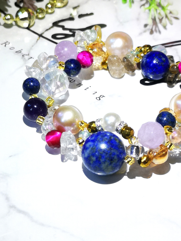 ラピスラズリ大珠♕sunjewelry 2枚目の画像